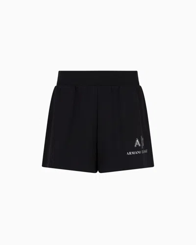 Armani Exchange Shorts In Black