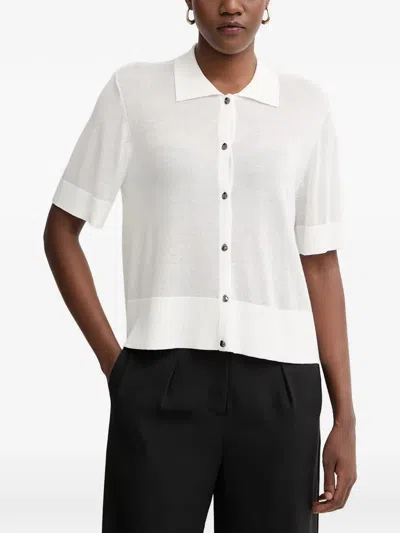 Armani Exchange Short-sleeve Cardigan In Animal Print