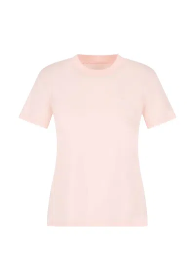 Armani Exchange Short-sleeve T-shirt In Pink