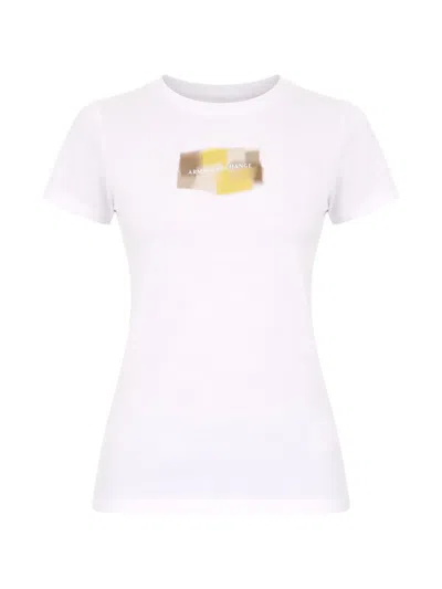 Armani Exchange Short-sleeve T-shirt In White