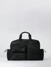 Armani Exchange Logo-plaque Holdall In Black