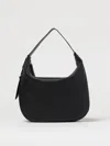Armani Exchange Faux-leather Shoulder Bag In Black