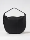 Armani Exchange Faux-leather Shoulder Bag In Black