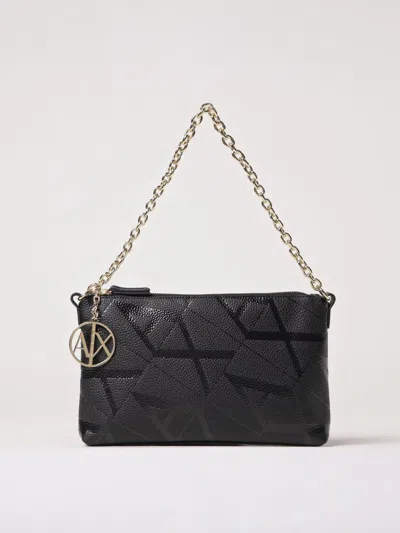 Armani Exchange Shoulder Bag  Woman Color Black In Black
