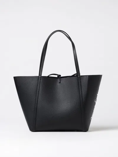 Armani Exchange Shoulder Bag  Woman Color Black In Black
