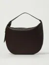 Armani Exchange Faux-leather Shoulder Bag In Brown