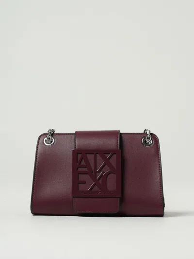 Armani Exchange Shoulder Bag  Woman Color Burgundy