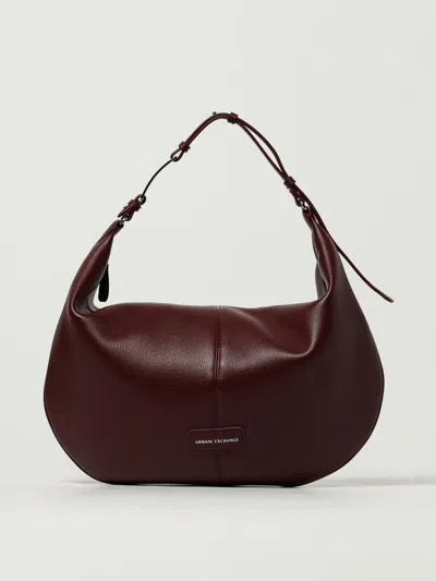 Armani Exchange Shoulder Bag  Woman Color Burgundy