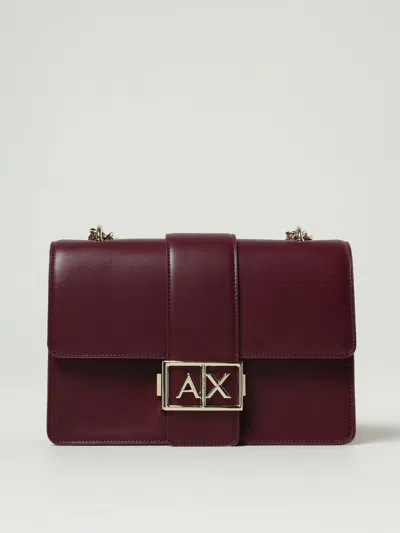 Armani Exchange Shoulder Bag  Woman Color Burgundy
