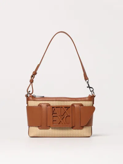 Armani Exchange Shoulder Bag  Woman Color Natural