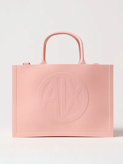 Armani Exchange Shoulder Bag  Woman In Pink