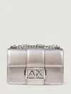 Armani Exchange Shoulder Bag  Woman Color Silver In Silver
