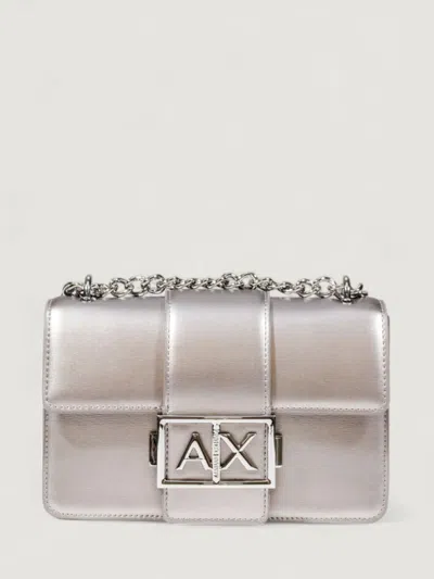 Armani Exchange Shoulder Bag  Woman Color Silver