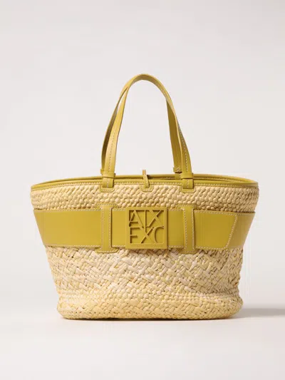 Armani Exchange Shoulder Bag  Woman Color Yellow