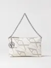 Armani Exchange Shoulder Bag  Woman Color Yellow Cream In Yellow Cream