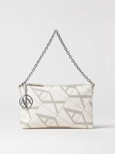 Armani Exchange Shoulder Bag  Woman Color Yellow Cream