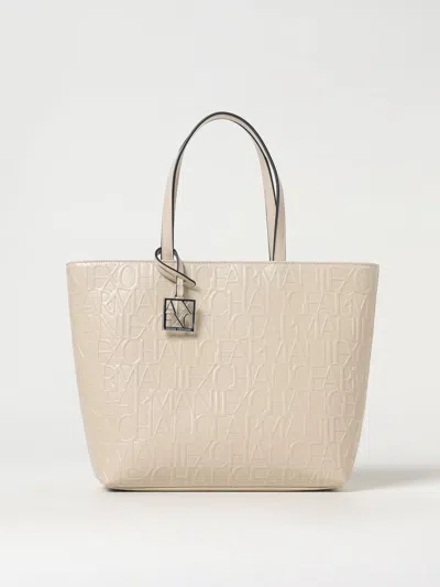 Armani Exchange Shoulder Bag  Woman Color Yellow Cream