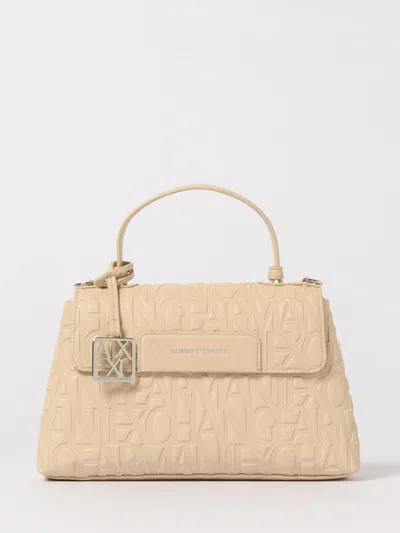 Armani Exchange Shoulder Bag  Woman Color Yellow Cream