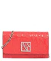 Armani Exchange Shoulder Bag In Red