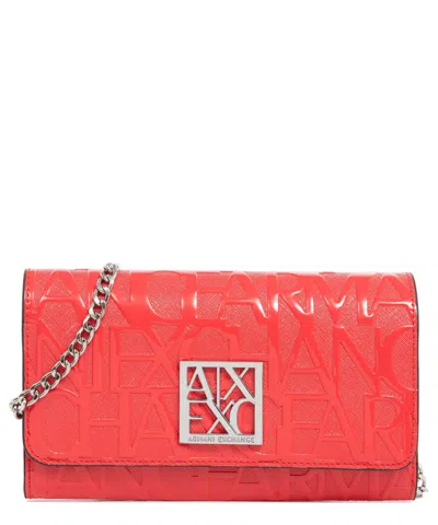 Armani Exchange Shoulder Bag In Red