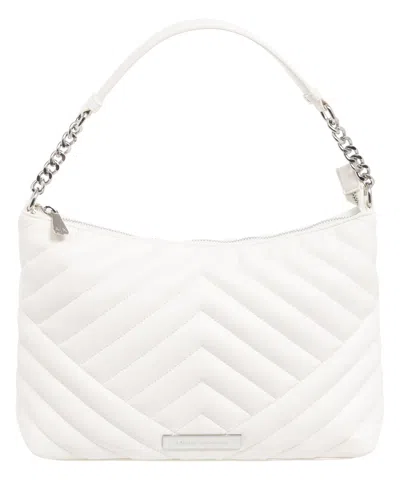 Armani Exchange Shoulder Bag In White