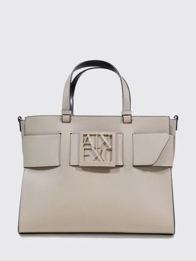 Armani Exchange Shoulder Bag Woman  In Neutral