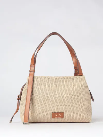 Armani Exchange Shoulder Bag Woman In Brown
