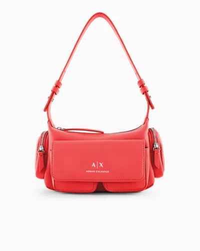 Armani Exchange Shoulder Bags In Red