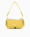 Armani Exchange Shoulder Bags In Yellow