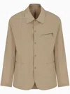 Armani Exchange Single-breasted Jacket In Multi
