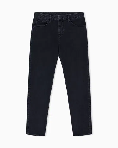 Armani Exchange Skinny Jeans In Black