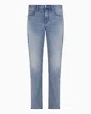 Armani Exchange Skinny Jeans In Blue