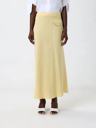 Armani Exchange Skirt Woman  In Yellow