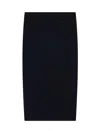 Armani Exchange Midi Skirts In Black
