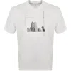 Armani Exchange Skyline T Shirt White In White