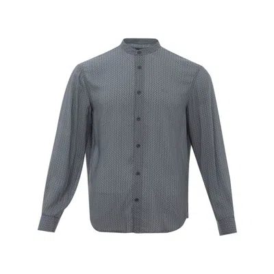 Armani Exchange Sleek Viscose Shirt For Men's Men In Black