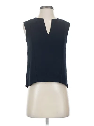 Pre-owned Armani Exchange Sleeveless Blouse In Black