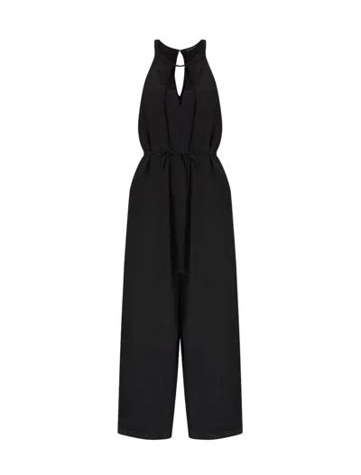 Armani Exchange Sleeveless Dress In Black