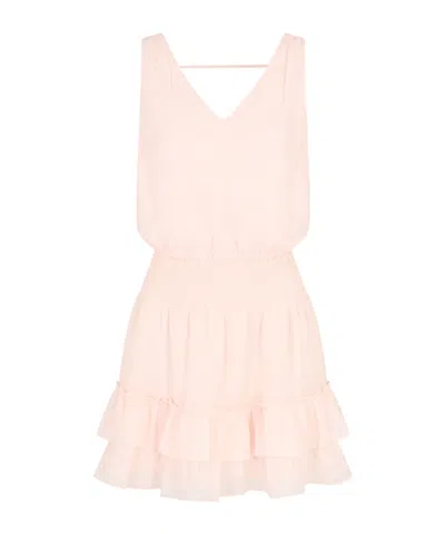Armani Exchange Sleeveless Pink Dress