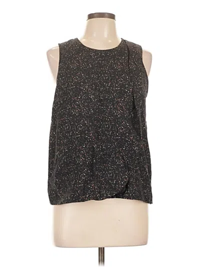 Pre-owned Armani Exchange Sleeveless Top Gray Halter Neckline Tops