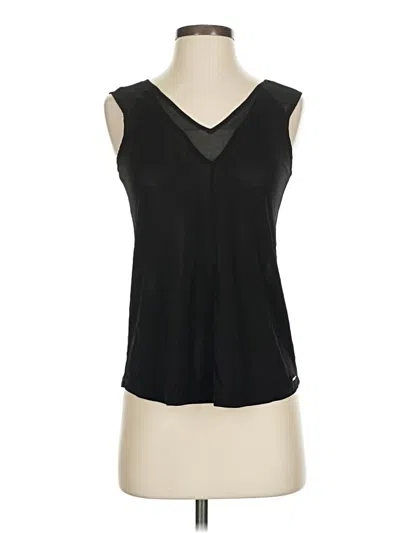 Pre-owned Armani Exchange Sleeveless T-shirt In Black