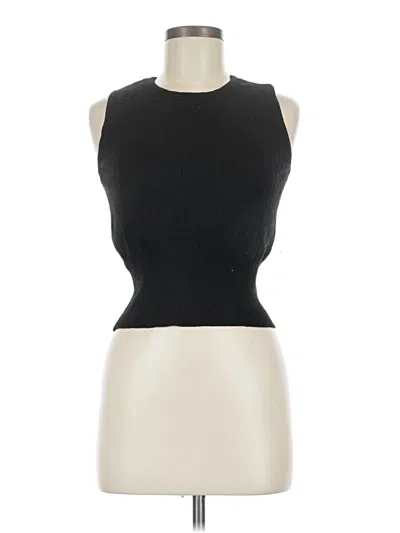Pre-owned Armani Exchange Sleeveless T-shirt In Black