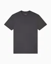 Armani Exchange Slim Fit Pima Cotton T-shirt In Gray