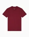 Armani Exchange Slim Fit Pima Cotton T-shirt In Red