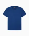 Armani Exchange Slim Fit Pima Cotton T-shirt In Blue
