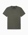 Armani Exchange Slim Fit Pima Cotton T-shirt In Gray