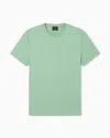 Armani Exchange Slim Fit Pima Cotton T-shirt In Green