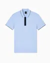 Armani Exchange Slim Fit Polo With Button Insert