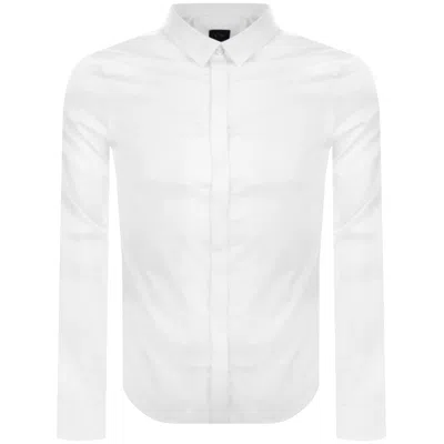 Armani Exchange Slim Fit Shirt White