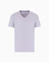 Armani Exchange Slim Fit T-shirt In Pima Cotton Jersey